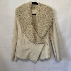 Altar'd State faux suede and faux fur jacket size extra small